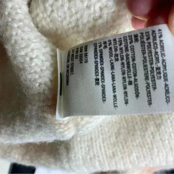 Anthropologie Maggie Bell Sleeve Tie Dye V Neck Pullover Sweater Size XS - Picture 4 of 5